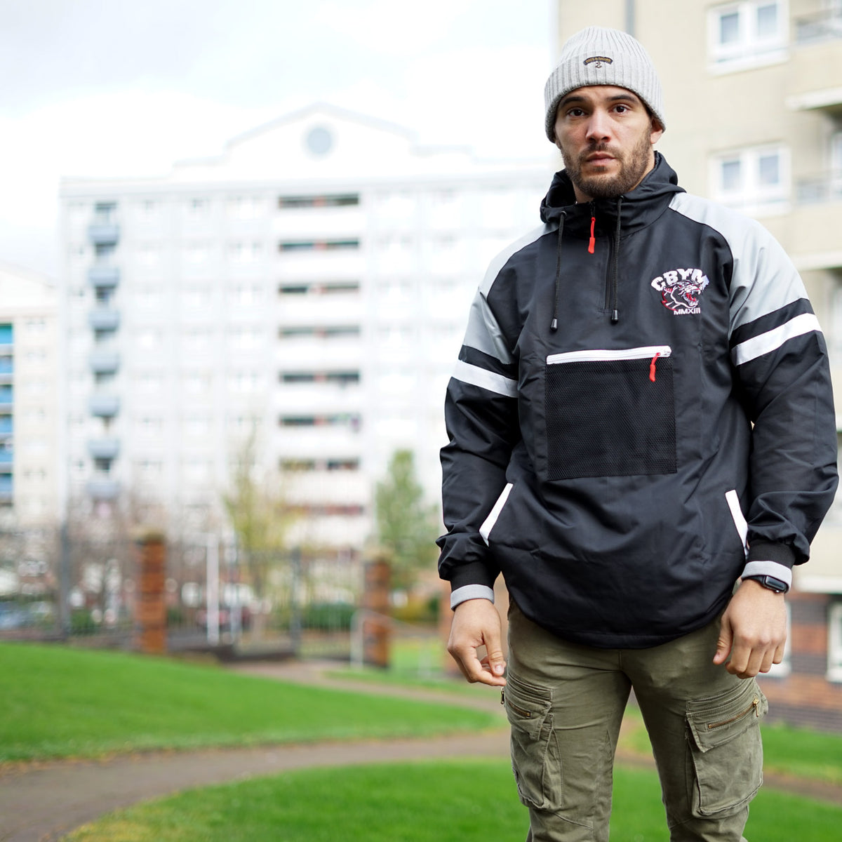 The Panther Windbreaker Zip Pocket Jacket – Clothing By Machines