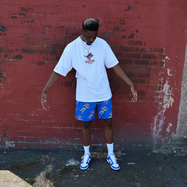 Outer Space Blue Shorts
