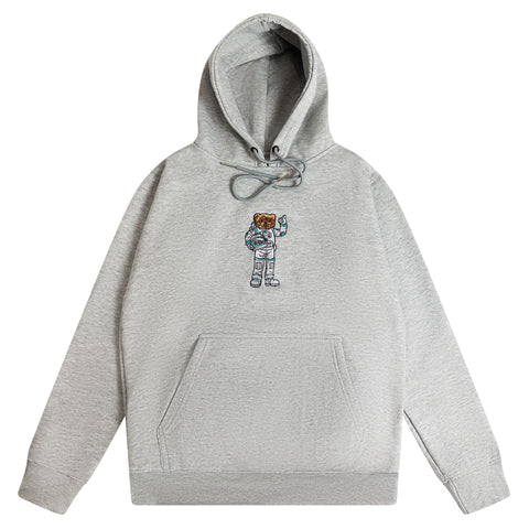 Outer Space Hoodie Grey