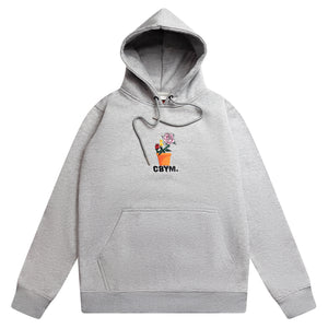 Grey Potted Hoodie