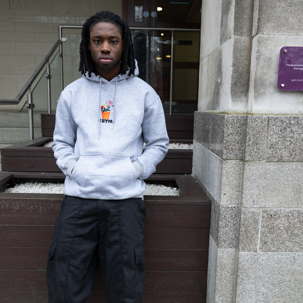 Grey Potted Hoodie