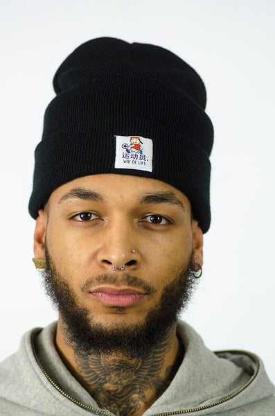 Athlete Beanie Black