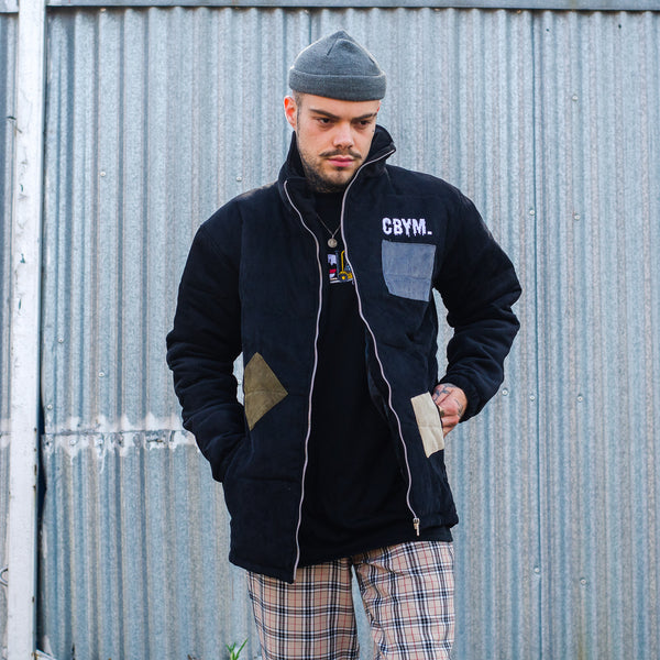 Cut+Paste Corduroy Puffer Jacket