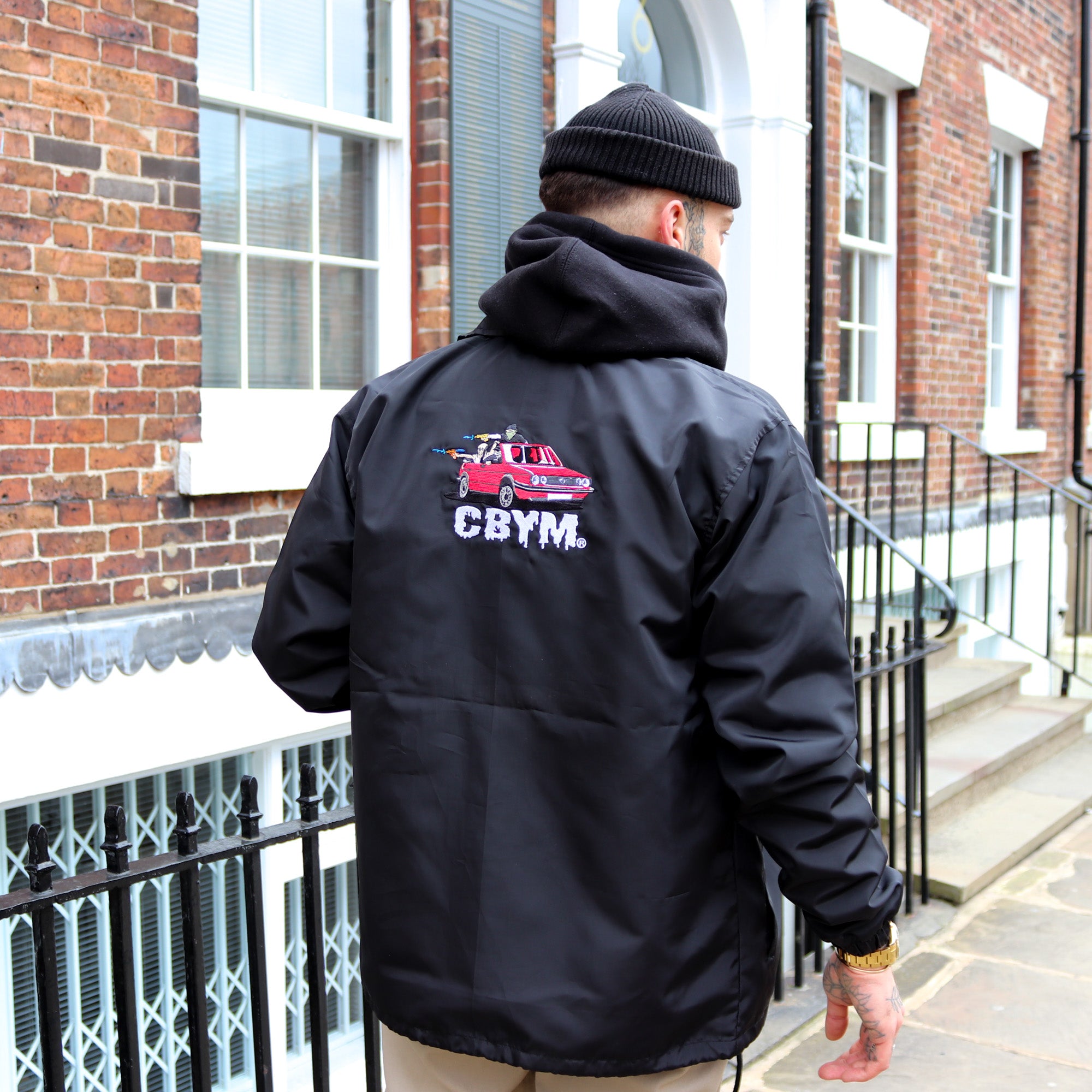 Nuclear Weapons Coach Black Jacket