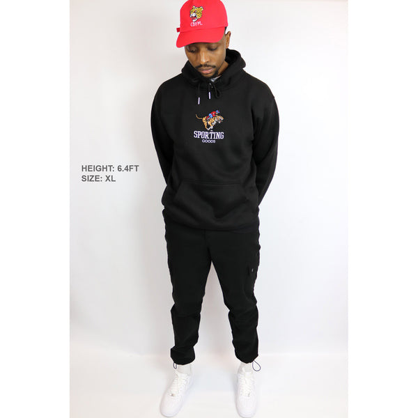 Sporting Goods Black Hoodie
