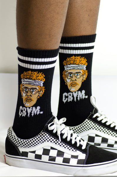 Black Retro X Socks