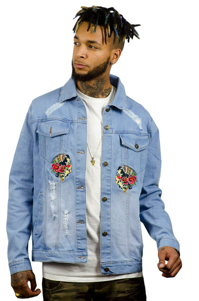 Gypsy Girl Embroidered Denim Jacket