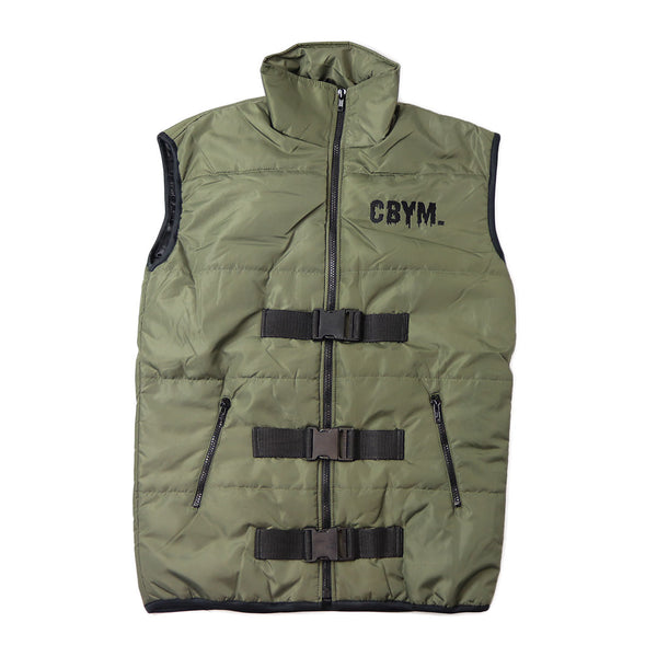 Khaki Tactical Utility Vest Windbreaker