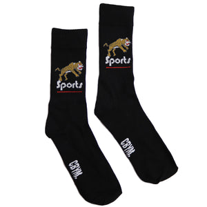 Black Sports club socks